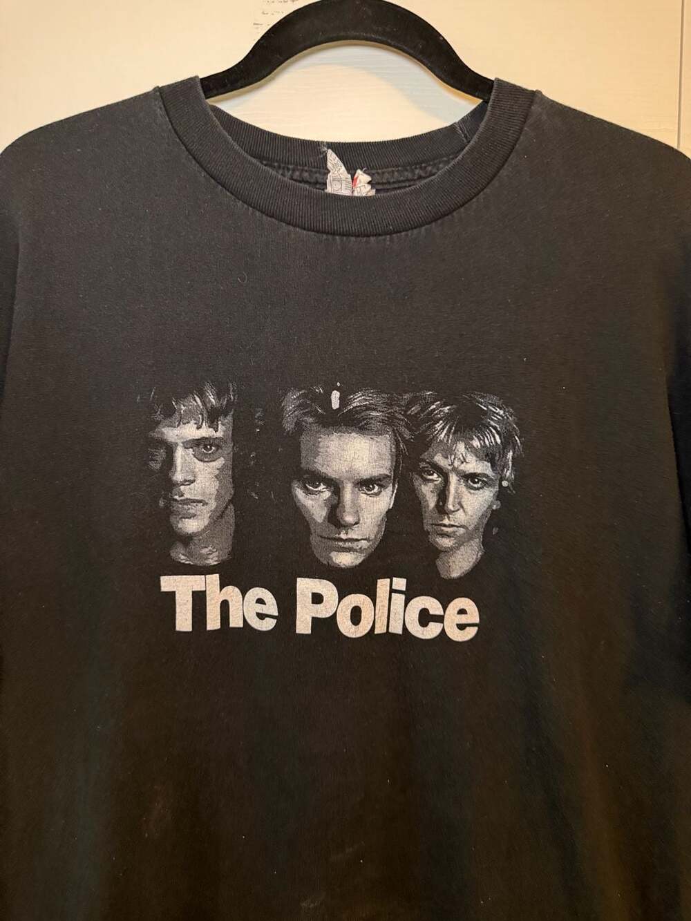 Alstyle The Police Band Concert Graphic T-Shirt Black Rock Music Tee